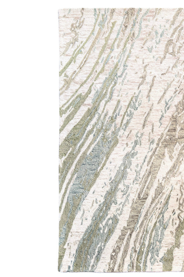 Avanti-Astratto Verde Area Rug