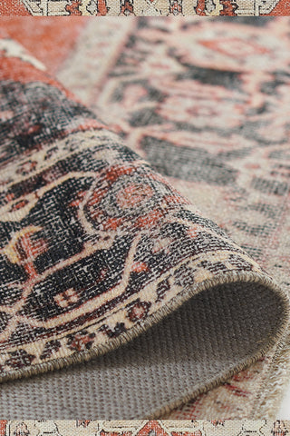 Cotton and Polyester Rectangle Indoor Area Rug