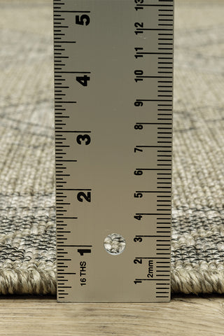100% Polypropylene Vintage  Indoor/Outdoor Area Rug