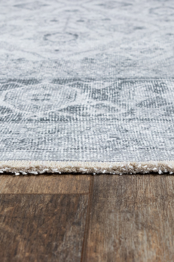 Cotton and Polyester Rectangle Indoor Area Rug