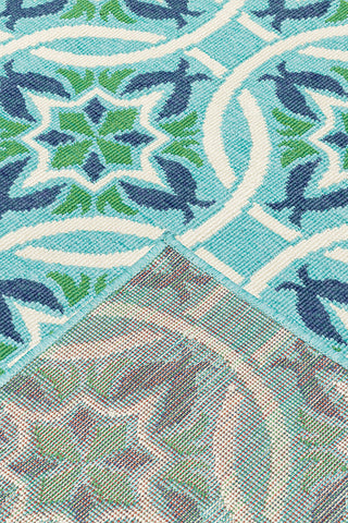 100% Polypropylene Vintage  Indoor/Outdoor Area Rug