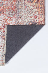 Cotton and Polyester Rectangle Indoor Area Rug