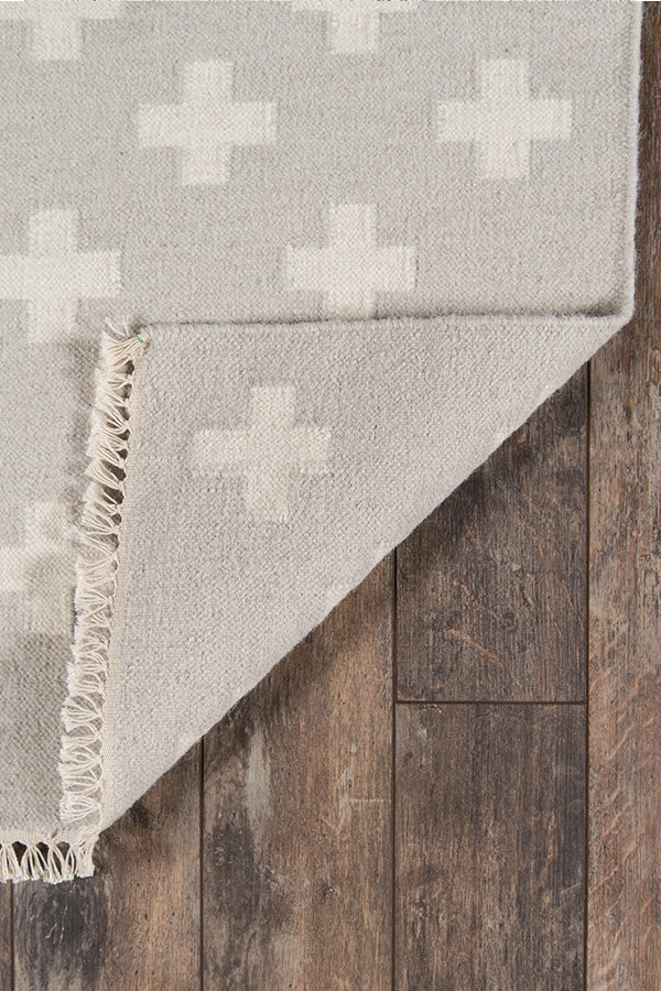 Handwoven Wool Geometric Rug – Topanga Lucille(TOP-1)