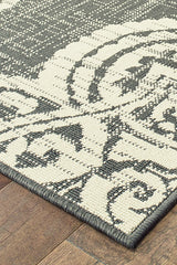 100% Polypropylene Vintage  Indoor/Outdoor Area Rug