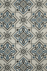 100% Polypropylene Vintage  Indoor/Outdoor Area Rug