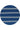 Maritime blue Veranda striped rug styled with wicker patio furniture