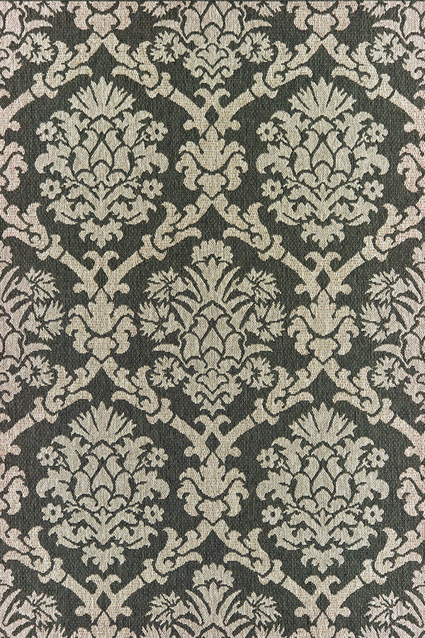 100% Polypropylene Vintage  Indoor/Outdoor Area Rug