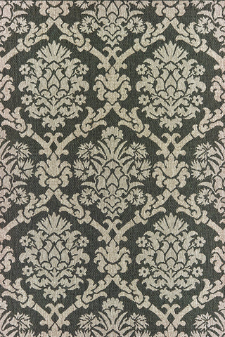 100% Polypropylene Vintage  Indoor/Outdoor Area Rug