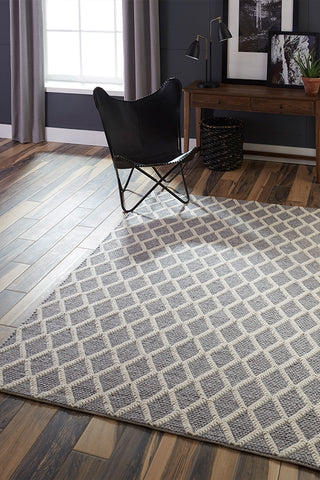 80% Wool 20% Viscose Rectangle Indoor Area Rug