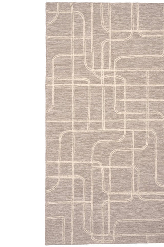 Lineas Graphite Area Rug