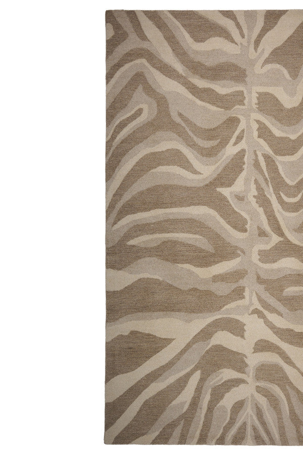 Serengeti-Zebra Ash Area Rug
