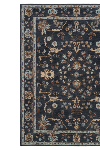 Azari-Isfahan Dark Sapphire Area Rug