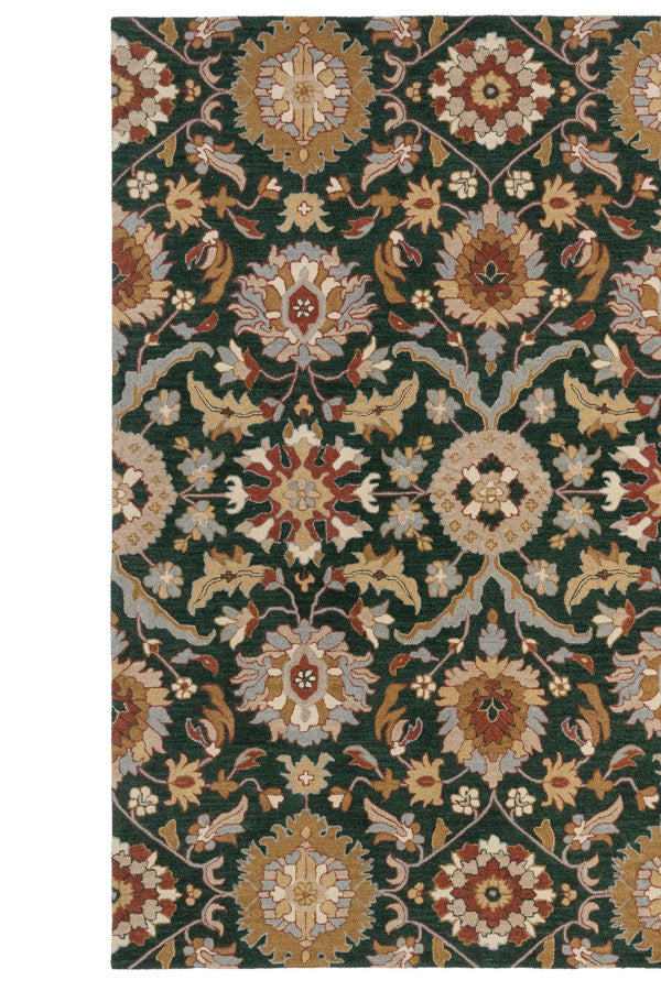 Azari-Keshan Evergreen Area Rug
