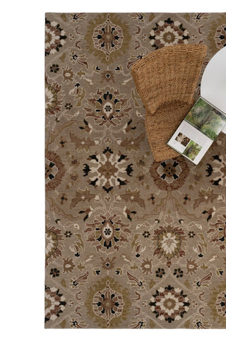 Azari-Keshan Oxford Tan Area Rug