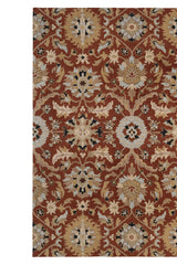 Azari-Keshan Terra Cotta Area Rug