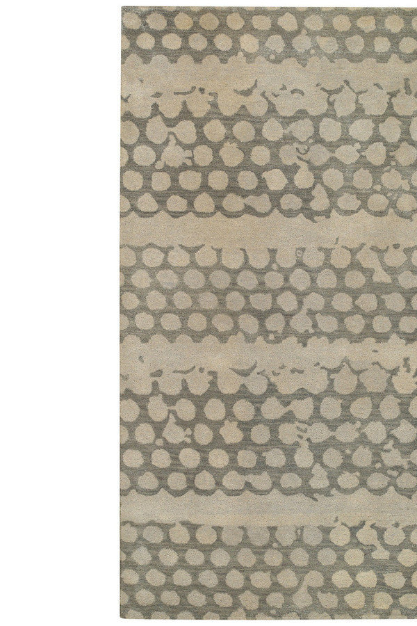 Honeycombs Fog Area Rug