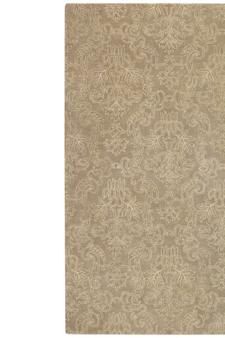 Gotham Damask Twine Area Rug