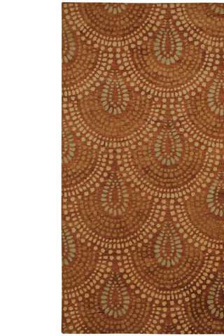 Bowden Scallop Spice Area Rug