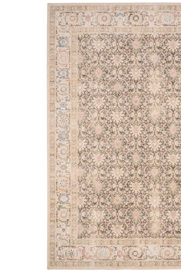 Avery-Keshan Onyx Cream Area Rug