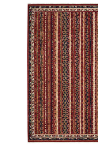 Tribute-Bazaar Deep Red Area Rug