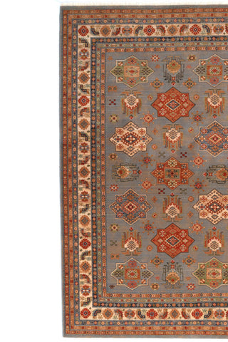 Lineage-Medallion Steel Blue Area Rug