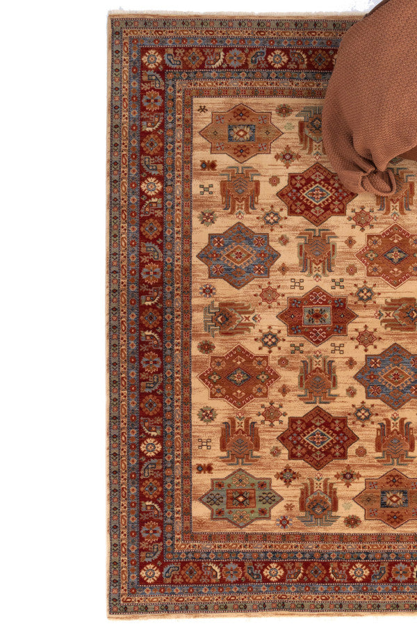 Lineage-Medallion Sand Area Rug