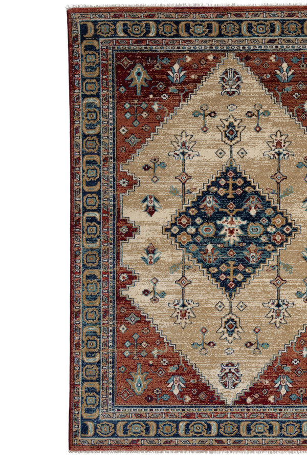 Jules-Serapi Rust Area Rug