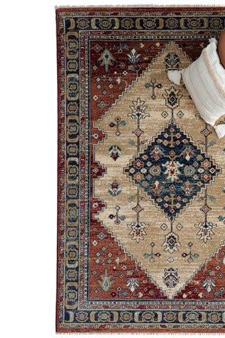 Jules-Serapi Rust Area Rug