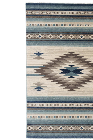 Jules-Navajo Silver Area Rug