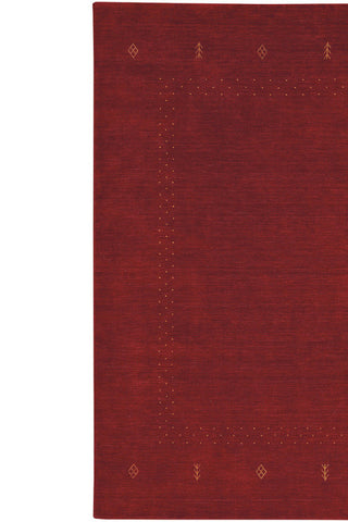 Simply Gabbeh Red Clay Area Rug