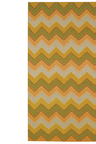Irish Stitch Honey Moss Area Rug