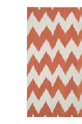 Wild Chev Saffron Area Rug