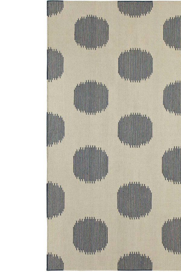 NY Dot Bokrum Blue Area Rug
