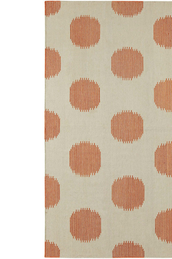 NY Dot Persimmon Area Rug