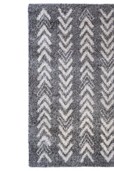 Arrows Gray Area Rug