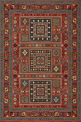 80% Wool, 20% Nylon Vintage 20% Indoor Area Rug