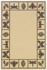 100% Polypropylene Vintage  Indoor/Outdoor Area Rug