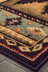 100% Polyester Rectangle Shape Indoor Area Rug