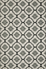 100% Polypropylene Vintage  Indoor/Outdoor Area Rug