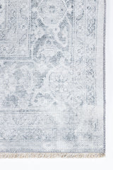 Cotton and Polyester Rectangle Indoor Area Rug