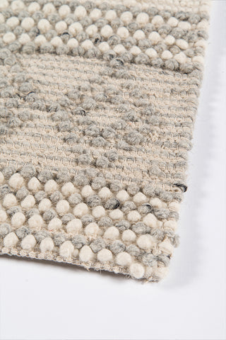 80% Wool 20% Viscose Rectangle Indoor Area Rug