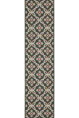 100% Polypropylene Vintage  Indoor/Outdoor Area Rug