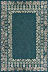 100% Polypropylene Vintage  Indoor/Outdoor Area Rug