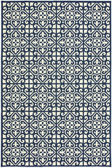 100% Polypropylene Vintage  Indoor/Outdoor Area Rug