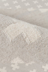 Handwoven Wool Geometric Rug – Topanga Lucille(TOP-1)