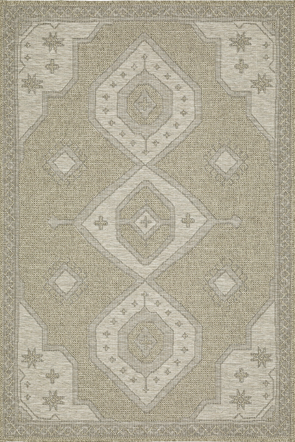 100% Polypropylene Vintage  Indoor/Outdoor Area Rug