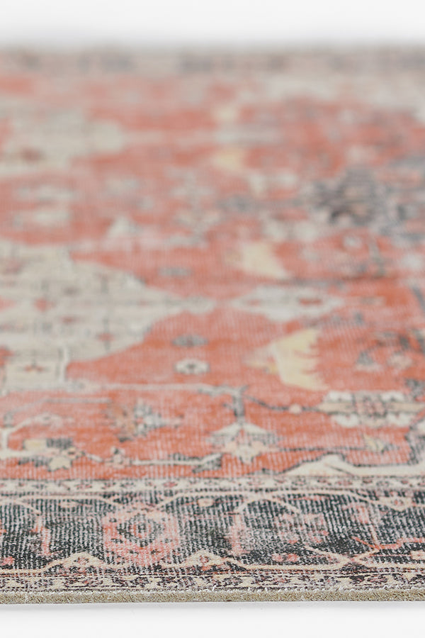 Cotton and Polyester Rectangle Indoor Area Rug