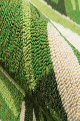 Veranda VR-62 Green Hand-Hooked Polypropylene Area Rug