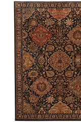 Bosphorus-Bahktiar Chocolate Area Rug