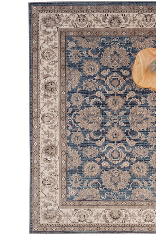 Bosphorus-Keshan Blue Area Rug